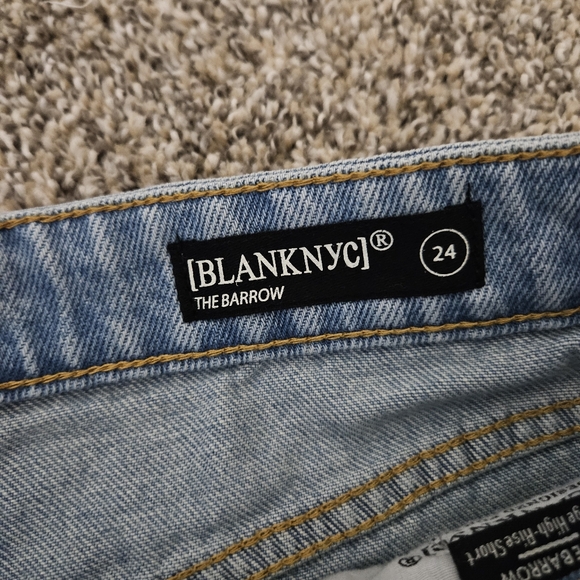 NWT Blank NYC The Barrow Vintage High Rise Crochet Shorts Size 24 Boho Hippie - Picture 4 of 11